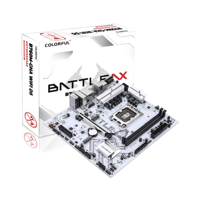 COLORFUL BATTLE-AX B760M-GHA WIFI DDR5 7600MHz mATX