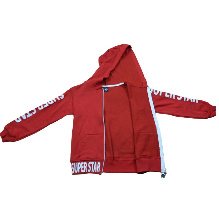 SELLFİE 107887 4164 SUPER STAR NOW KAPŞONLU 6/9 YAŞ FERMUARLI HIRKA
