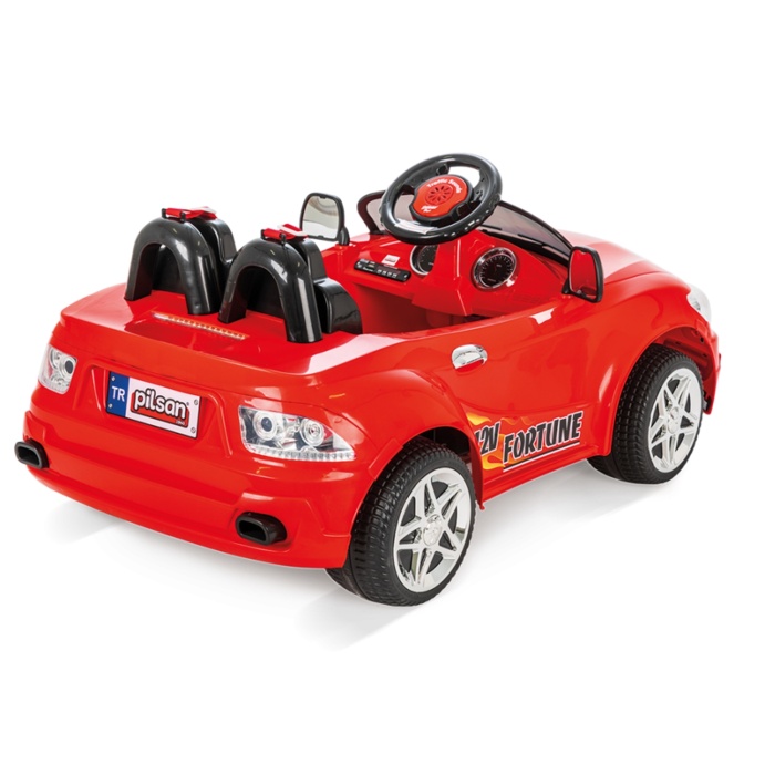 PİLSAN 05244  FORTUNE AKÜLÜ ARABA 12 VOLT KUMANDALI (KIRMIZI) AKÜLÜ ARABA