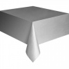 Gümüş Masa Örtüsü Plastik Lüks 120*180 cm