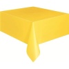 Sarı Masa Örtüsü Plastik Lüks 120*180 cm