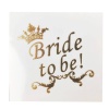 Bride To Be Kraliçe Gecici Dövme 10 Adet