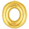 Gold O Folyo Balon 40 İnç 100 Cm