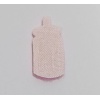 Mini Biberon Pembe Süsleme Kumaş Sticker 50 Adet