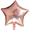 Folyo Balon Yıldız 40 Cm (18inç) Rose Gold