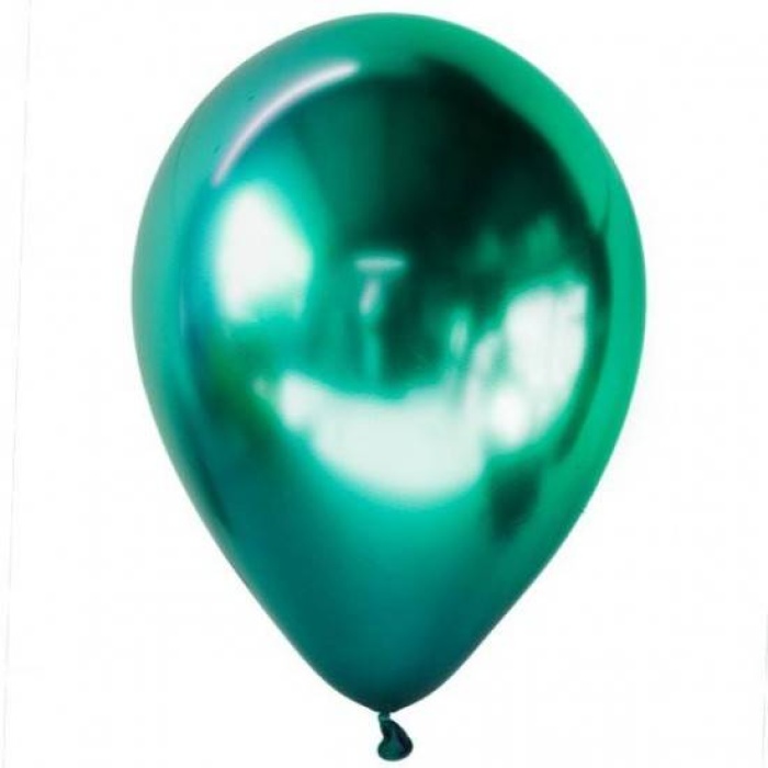 12 Krom Balon Yeşil
