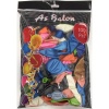 12 As Metalik Balon Karışık