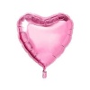 Kalpli Pembe Renk Folyo Balon 18 inç 40 cm
