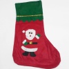 Noel Babalı Baskılı Elyaf Çorap 17*36 cm