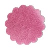 Organze Tül Kese Hazır Kesilmiş Yuvarlak Kese File Modeli Pembe 22 Cm 100lü