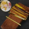 10 cm Poşet bağlama teli  gold rengi 800 adet