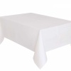 Beyaz Plastik Masa Örtüsü 137*270 cm 30 mikron