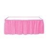 Pembe Plastik Masa Eteği 75*426cm