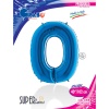 O Harf Grabo Mavi Folyo Balon 40