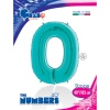 0 Rakam Grabo Tiffany Folyo Balon 40