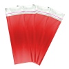 Kırmızı 100lü Metalize Poşet 9x35