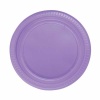 Lila Plastik Tabak 22 cm 25li