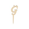 Pleksi Harf 12cm Altın/Gümüş