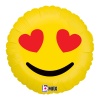 Emoji Hearts Grabo Folyo Balon 36