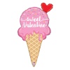 Sweet Valentine Ice Cream Grabo Folyo Balon 35