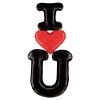 Special Delivery I Heart You Grabo Folyo Balon