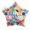 Designer Birthday Grabo Folyo Balon 19
