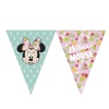 Minnie Tropical Lisanslı Üçgen Bayrak Afiş