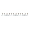 Yılbaşı Gün Işığı Sıralı 12 Led Ampul 3 m