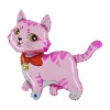 Pink Cat Girl Grabo Folyo Balon 34