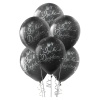 Gümüş İyi ki Doğdun Baskılı Siyah Balon 12