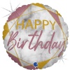 Happy Birthday Pembe Grabo Folyo Balon 18