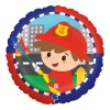Cool Fireman Grabo Folyo Balon 18