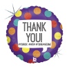 Hashtag Thank You Grabo Folyo Balon 18