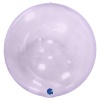 Transparent Lilac 4D Grabo Şeffaf Balon 15”