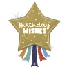 Birthday Wishes Star Grabo Folyo Balon 43