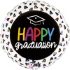 Graduation Triangles Grabo Folyo Balon 18