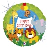 Jungle Animals Birthday Grabo Folyo Balon 18