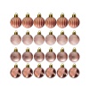 Bronz Lüks Ağaç Süsleme Seti 3 cm