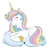 Macaron Unicorn Grabo Folyo Balon 39