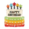 Candle Stars Bday Cake Grabo Folyo Balon 31
