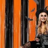 Halloween Metalize Arka Fon 100x200 cm