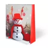 26x32 Yılbaşı Varak Baskılı Lüks Karton Çanta - Noel