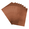 50x70 Eva Tabaka 10lu -Simli Kahverengi-