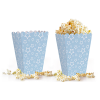 Popcorn Kutusu 10lu -Yıldız Açık Mavi-