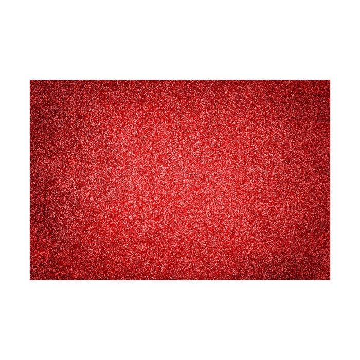 Kırmızı Simli Karton 50x70 10lu