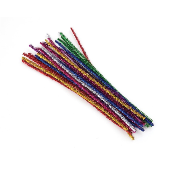 Karışık Simli Şönil 50cm