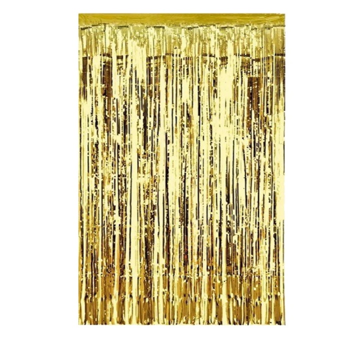 Metalize Altın Arka Fon 100cm*200cm