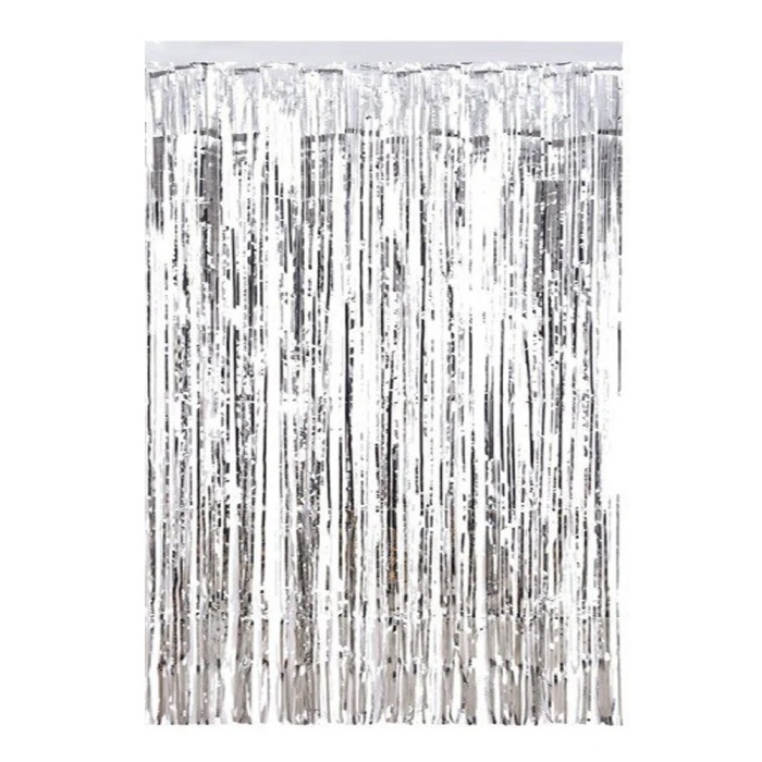 Metalize Gümüş Arka Fon 100cm*200cm