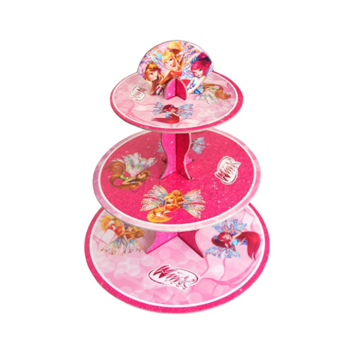 Winx Lisanslı Cupcake Standı