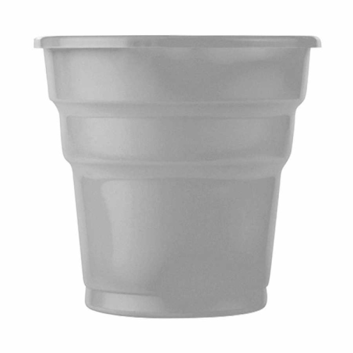 Gümüş Plastik Meşrubat Bardağı